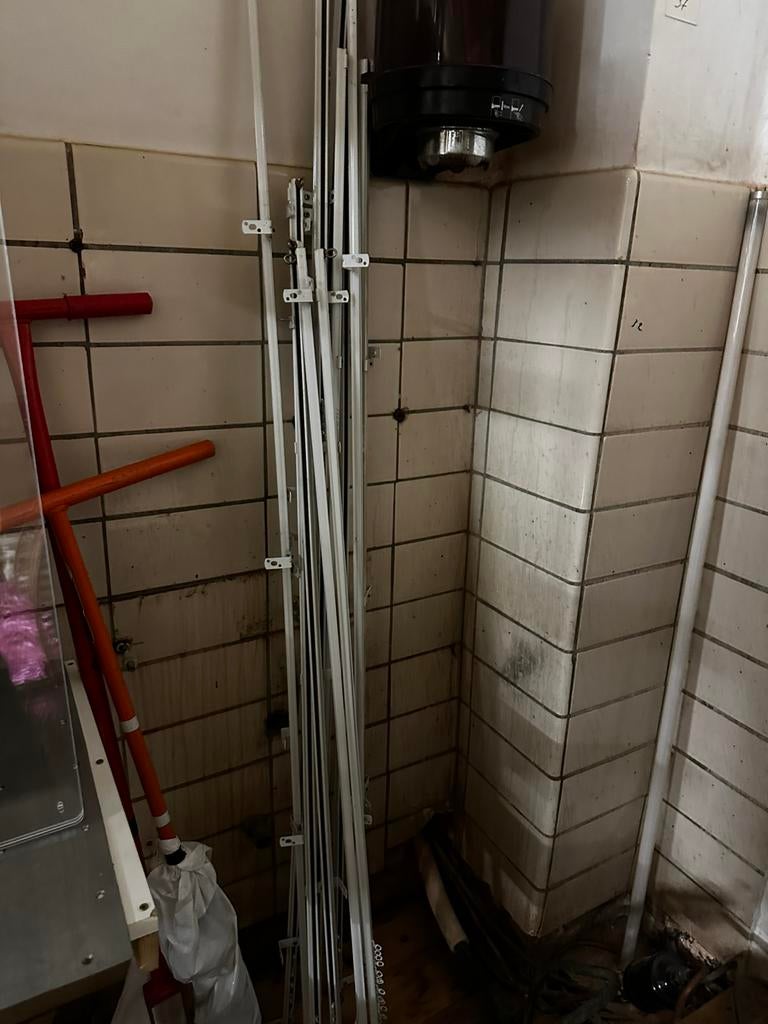 Diverse gordijn rails, Ophalen, Gebruikt