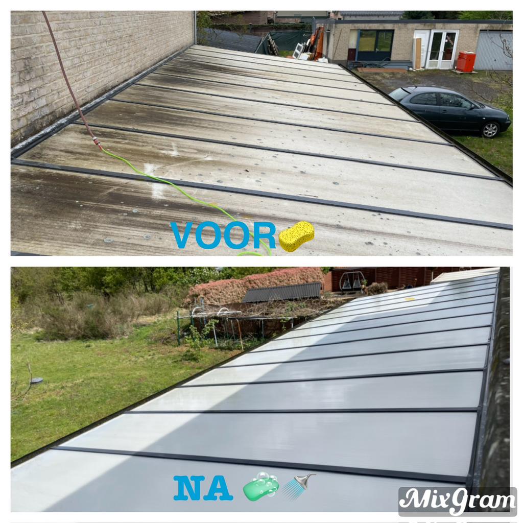 Veranda dak reinigen - vanaf €1,10/m², Tuin en Terras, Overkappingen, Zo goed als nieuw, Veranda, Ophalen