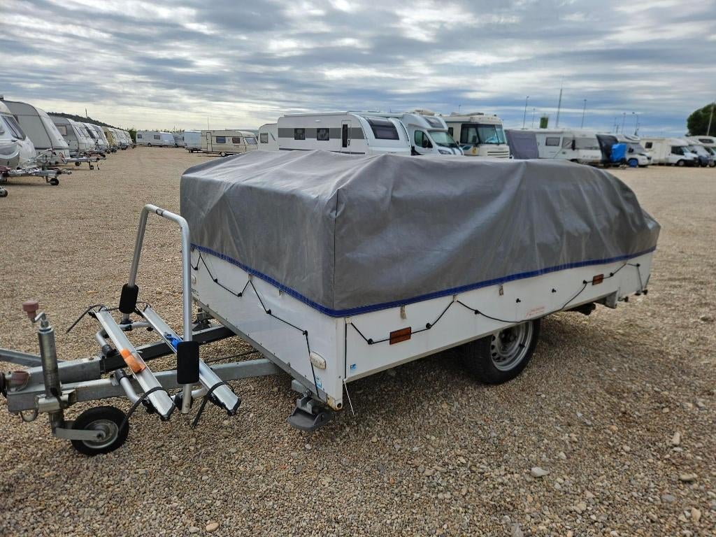 Jamet Jametic vouwwagen 123system outdoor uit 2015 in spanje, Caravanes & Camping, Jusqu'à 4, Présent, Enlèvement, Jamet