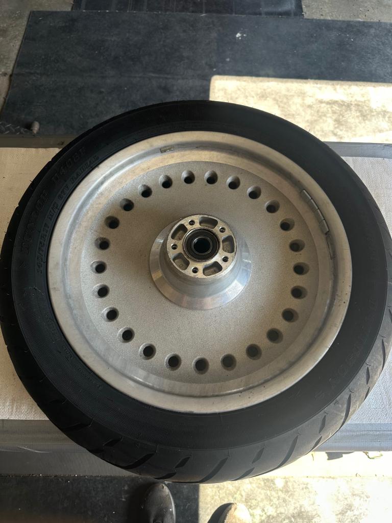 Fatboy voorwiel  17 inch, Motoren, Onderdelen | Harley-Davidson, Niet ingevuld, Niet ingevuld, Niet ingevuld