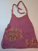 Top fuchsia tricoté à nouer dans le cou pendant 6 ans, Enfants & Bébés, Vêtements enfant | Taille 116, Enlèvement ou Envoi, Utilisé