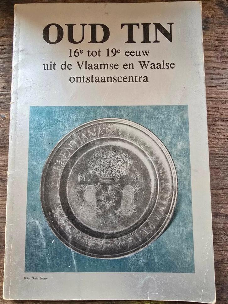 oud tin 16de tot 19de eeuw Vlaams Waals ontstaanscentra, Antiek en Kunst, Antiek | Tin, Ophalen of Verzenden