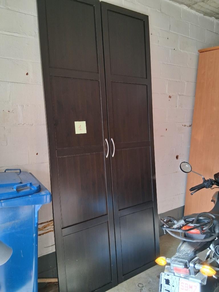 Kleerkast 2x, Huis en Inrichting, Kasten | Kleerkasten, Gebruikt, 200 cm of meer, 100 tot 150 cm, 50 tot 75 cm, Ophalen