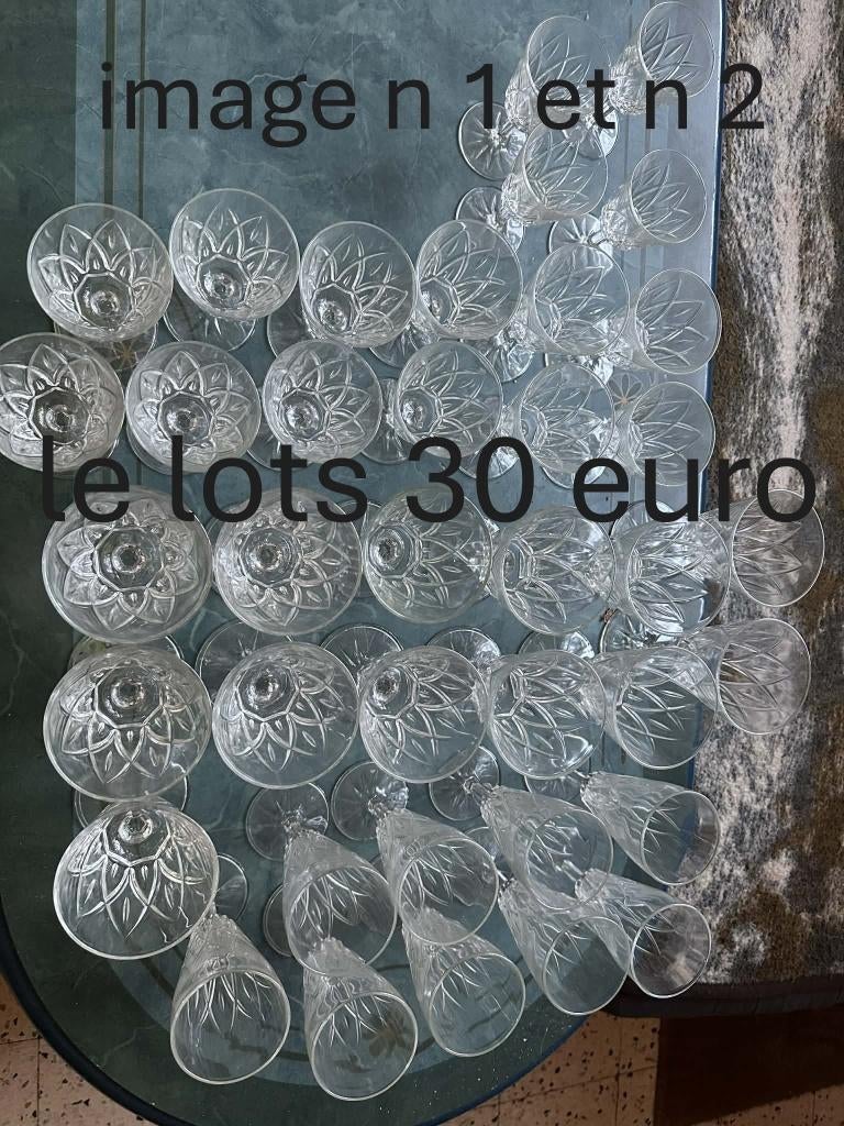 des verres et autre article, Maison & Meubles, Cuisine | Vaisselle, Enlèvement, Comme neuf, Verre, Verre ou Verres