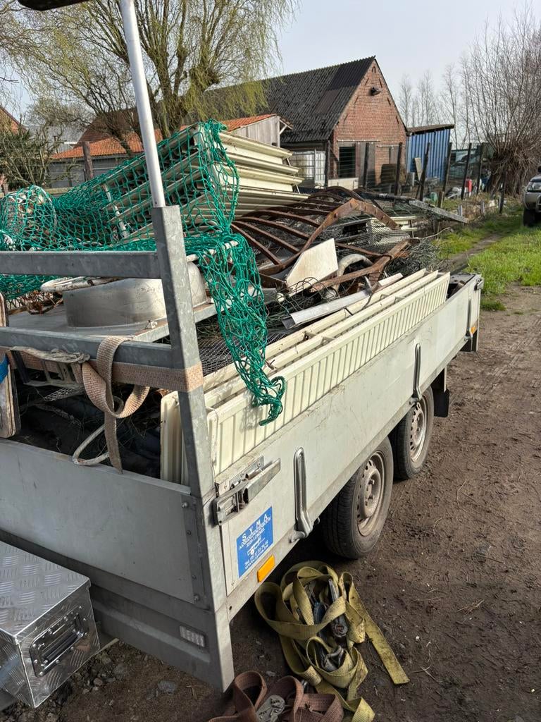 Oude metalen louis LP, Doe-het-zelf en Bouw, Metalen, Ophalen, Zo goed als nieuw, IJzer