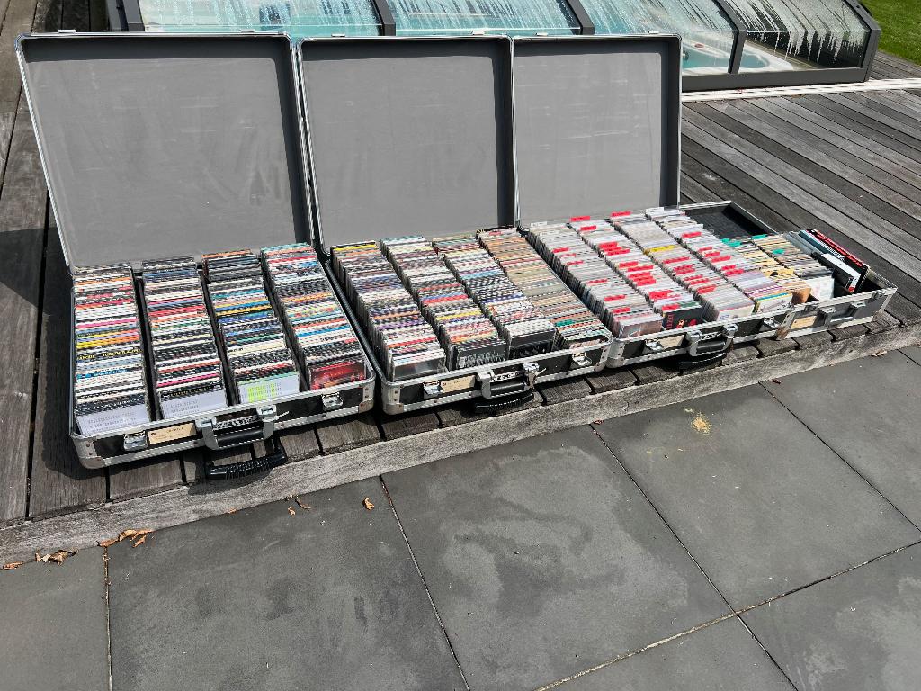 hele CD collectie tot 2005, Ophalen