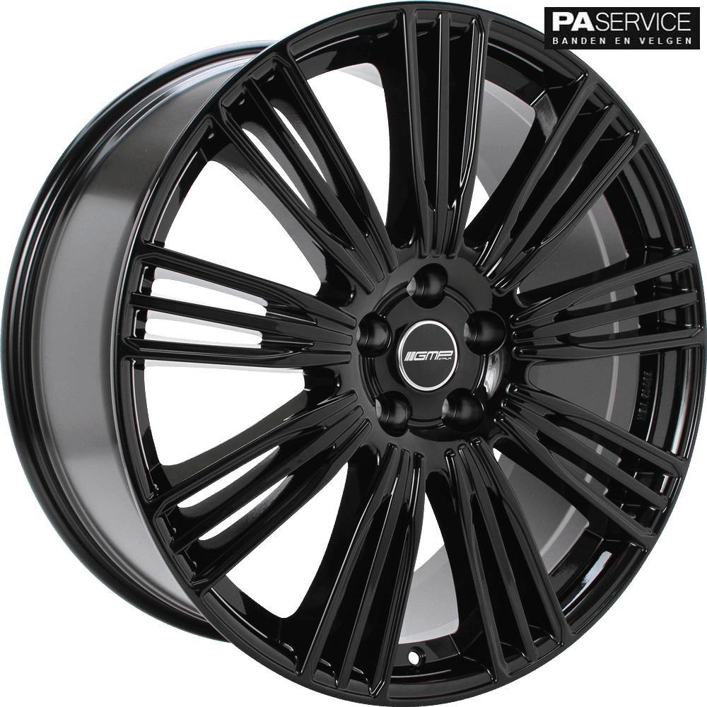 Nieuw 21 inch Gloss Black Jaguar I Pace Winterset inc Hankoo, -, 265 mm, -, Banden en Velgen