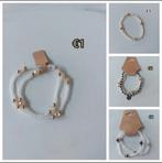 Partijtje armbanden, Bijoux, Sacs & Beauté, Bracelets, Enlèvement ou Envoi, Neuf, Autres couleurs, Autres matériaux