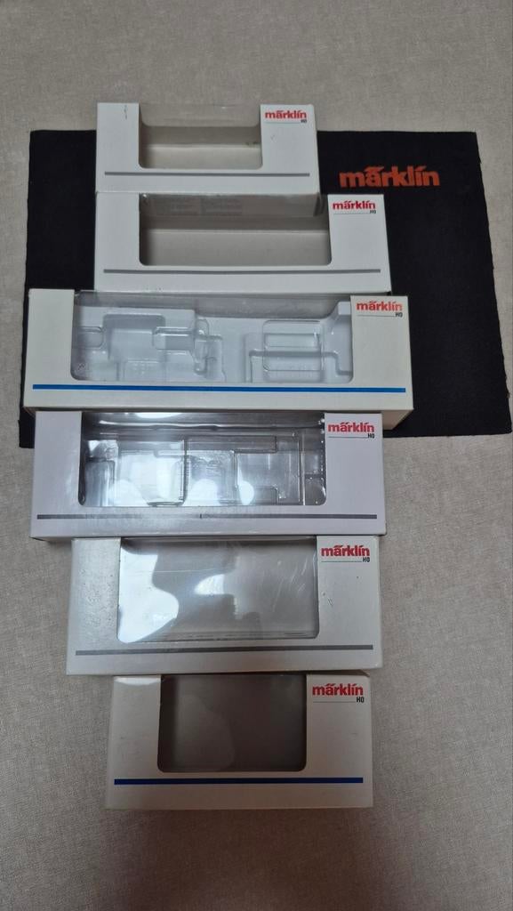 Märklin lege verpakkingen nr 4313/4459/4471/46201/46201/1995, Ophalen of Verzenden, Märklin