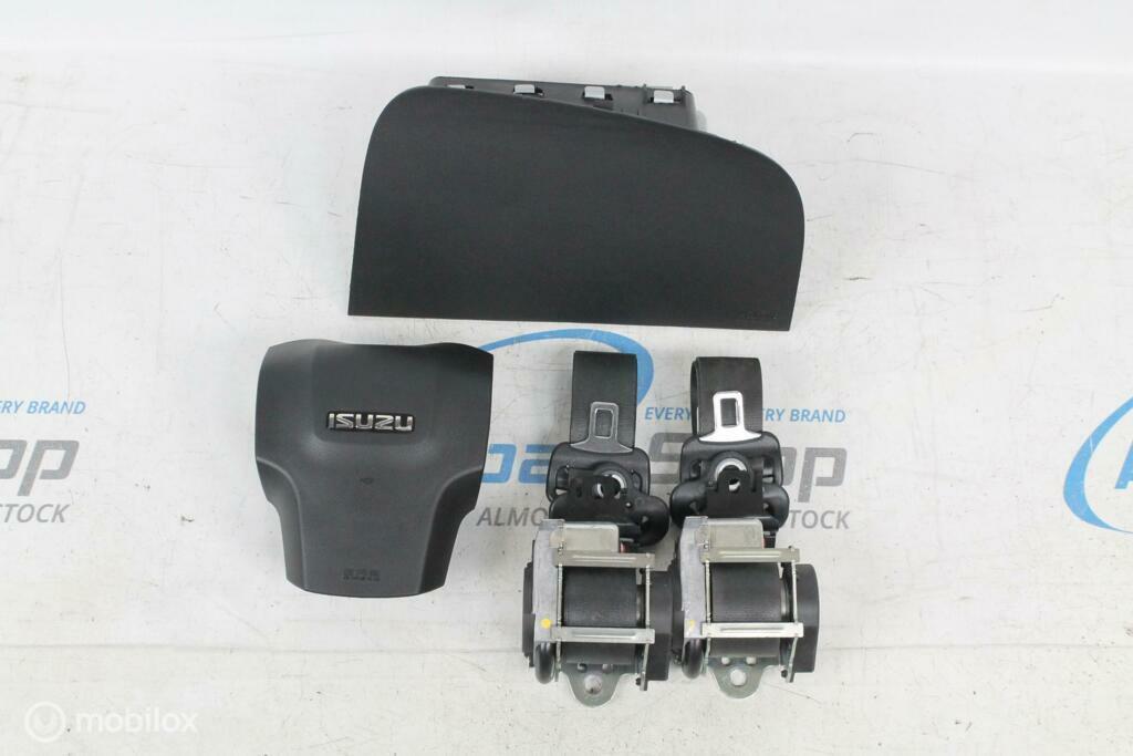 Airbag set - Paneel zwart Isuzu D-Max (2011-2019), Gebruikt, Ophalen of Verzenden