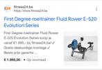 Roeimachine : E520 fluid rower, Sport en Fitness, Ophalen
