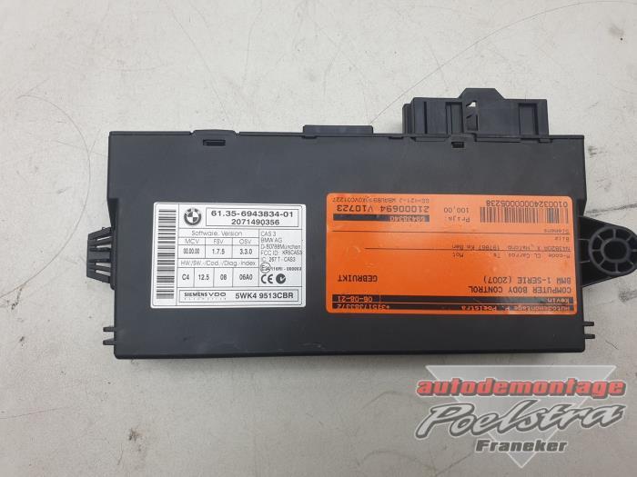Computer Body Control van een BMW 1-Serie, Auto-onderdelen, Carrosserie, BMW, Gebruikt, 3 maanden garantie, Ophalen of Verzenden