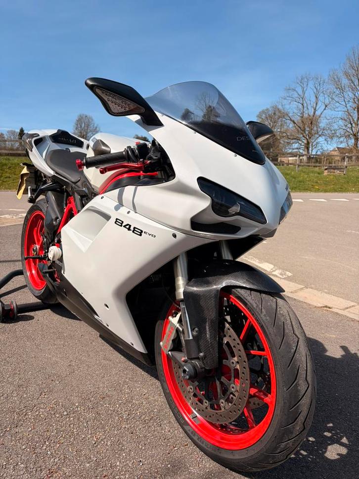 Ducati 848 Evo/volledig notebook/Carbon/OK ventielen, Motoren, Motoren | Ducati, Particulier, Ophalen