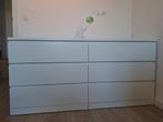 Commode 6 tiroirs blanc IKEA 160x78, Enlèvement