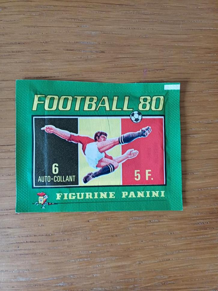Panini Football 80 Belgium packet/pochette, Verzamelen, Sportartikelen en Voetbal, Ophalen of Verzenden