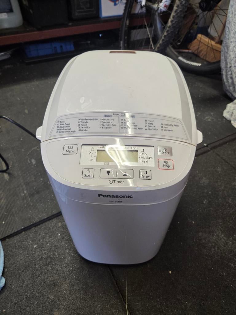 Panasonic sd2500, Ophalen