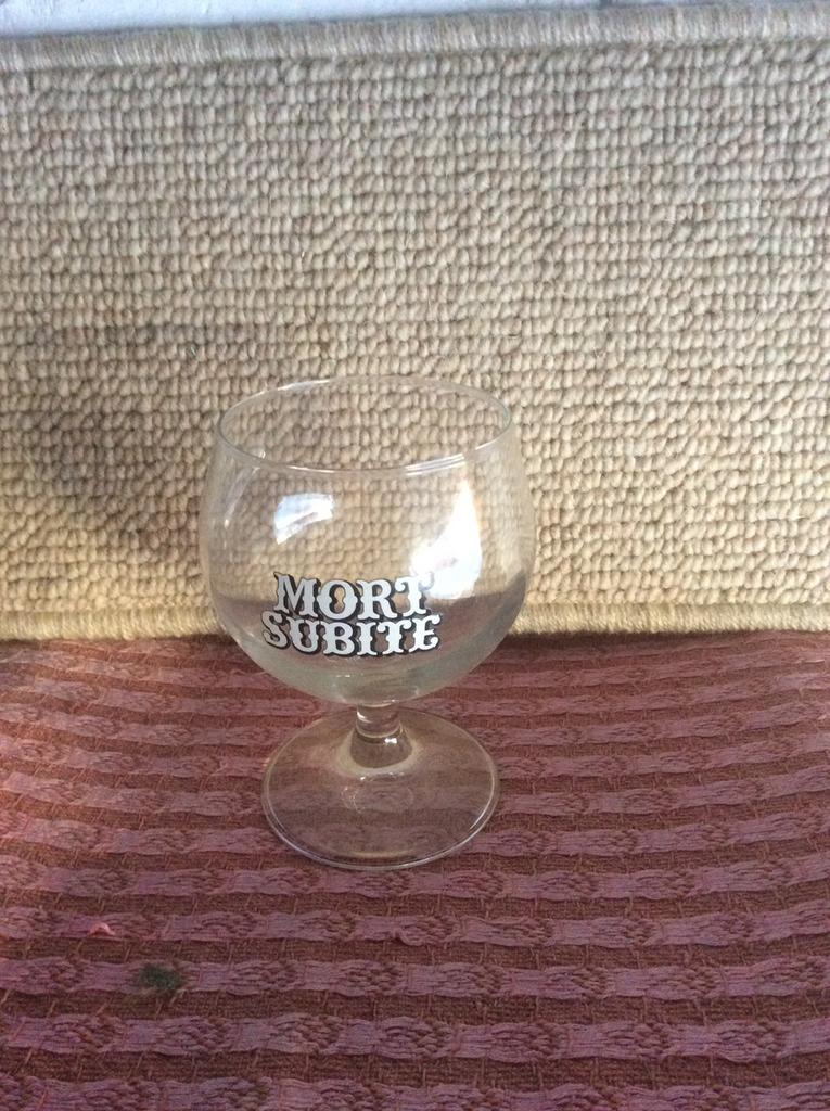 Mort subite, lot de 6, Enlèvement, Comme neuf, Verre ou Verres