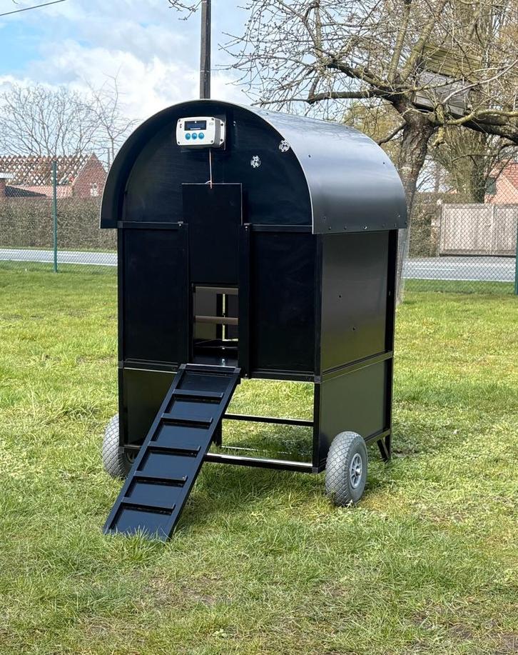 kippenhok calimero zwart medium HOOG, Animaux & Accessoires, Volatiles | Accessoires, Enlèvement