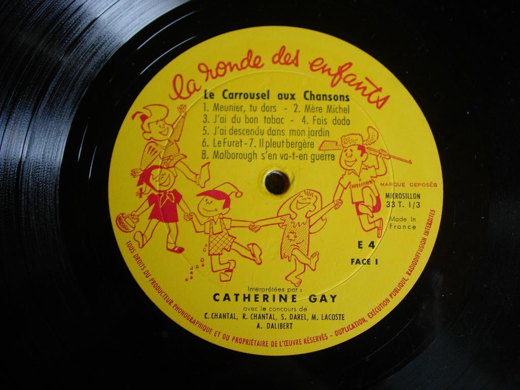 6 Vinyles Enfants 25 cm Voir Photos, CD & DVD, Vinyles | Enfants & Jeunesse, Enlèvement ou Envoi