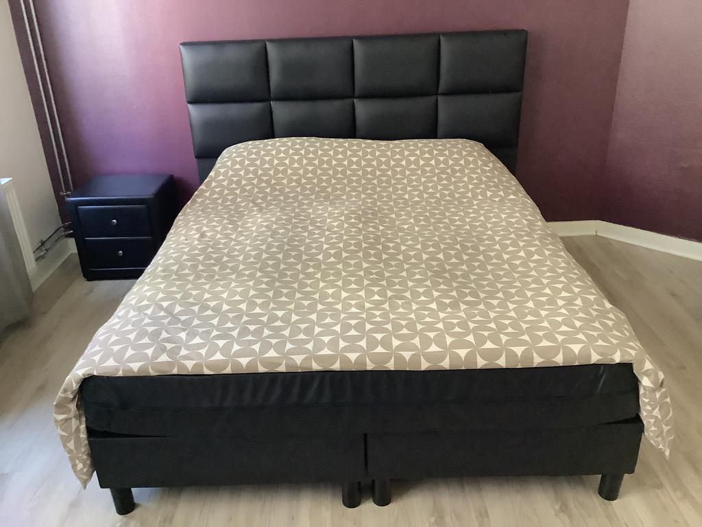 Bed 160x200, Huis en Inrichting, Slaapkamer | Boxsprings, Ophalen, Gebruikt