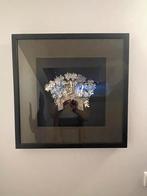 Tableau peigne argenté, Enlèvement