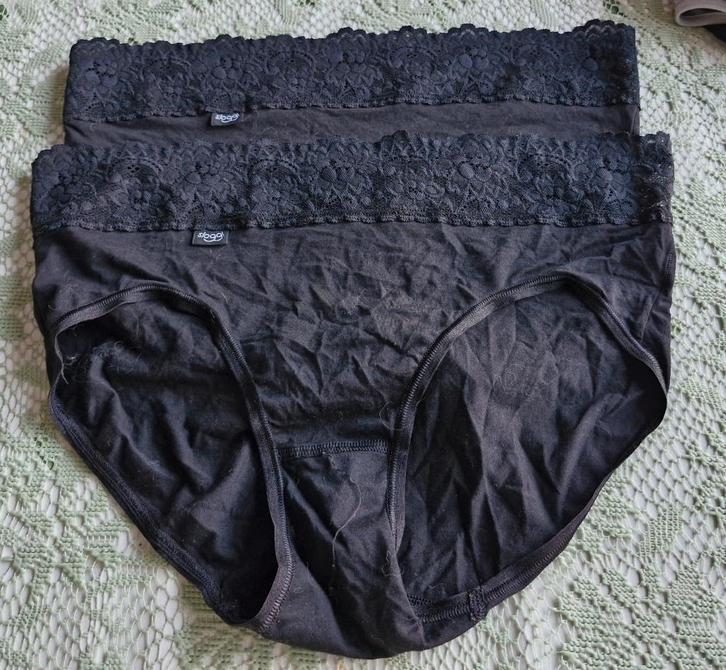 MIDISLIPS-SLOGGI-noir avec lacet - taille XL - NOUVEAU -2pcs, Vêtements | Femmes, Sous-vêtements & Lingerie, Slip, Noir, Envoi