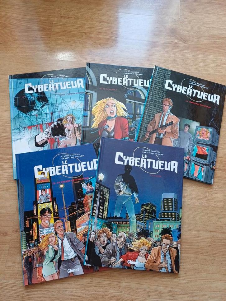 Bd le Cybertueur 1 à 5 complet EO, Livres, BD, Série complète ou Série, Enlèvement ou Envoi