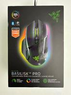 Razer Basilisk V3 Pro 35K zwart/witte gamingmuis, Computers en Software, Ophalen, Muis, Linkshandig, Zo goed als nieuw
