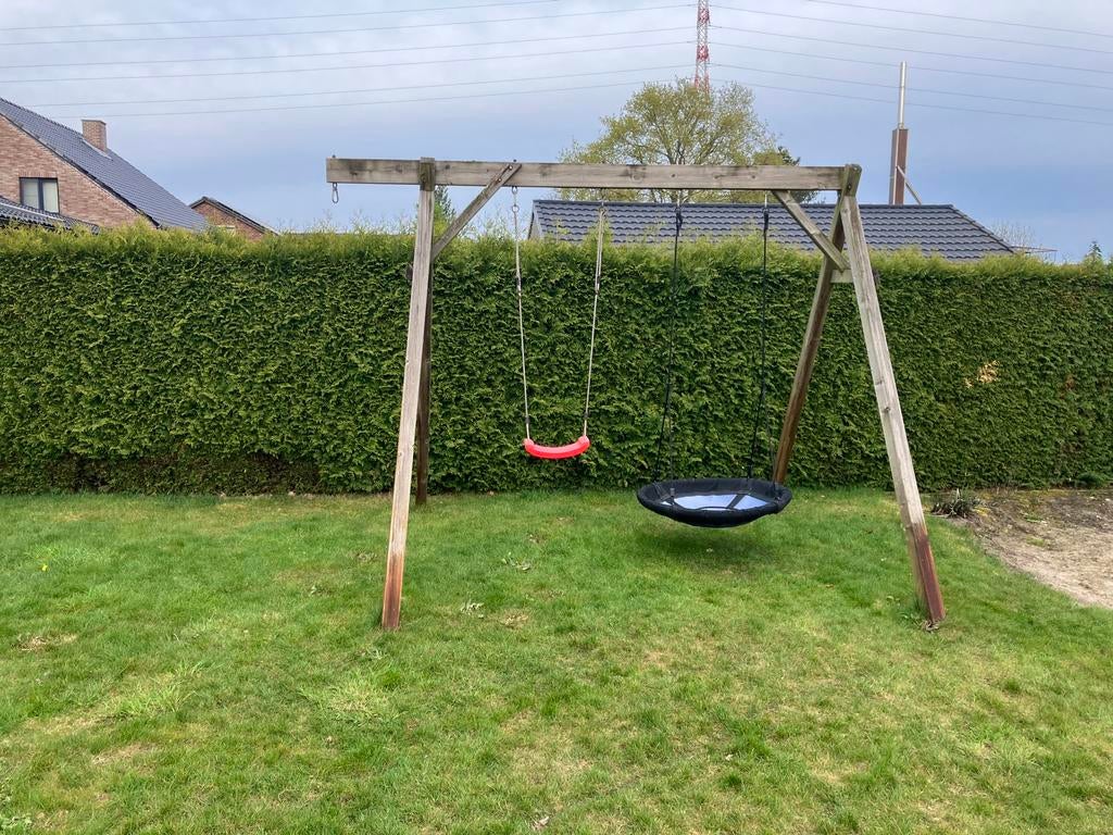 Vrijstaande schommel met gratis attributen, Enlèvement, Comme neuf, Balançoire