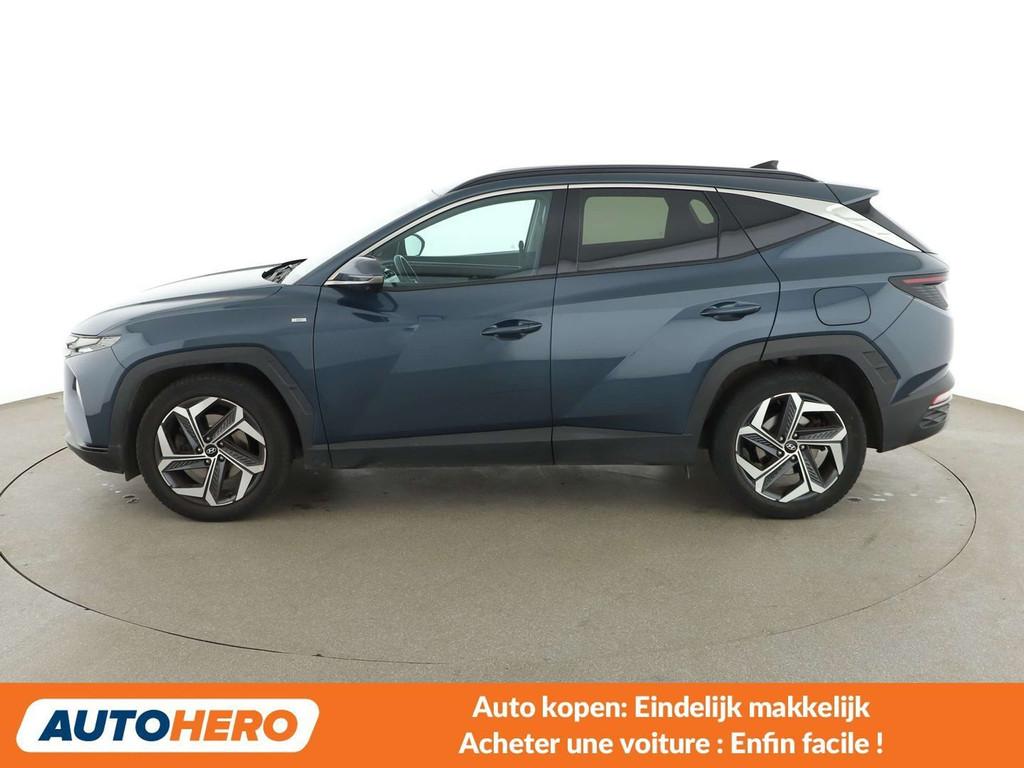Hyundai Tucson 1.6 T-GDI Mild-Hybrid Maxx Sky 2WD (bj 2023), Gebruikt, Blauw, 5 zetels, SUV of Terreinwagen