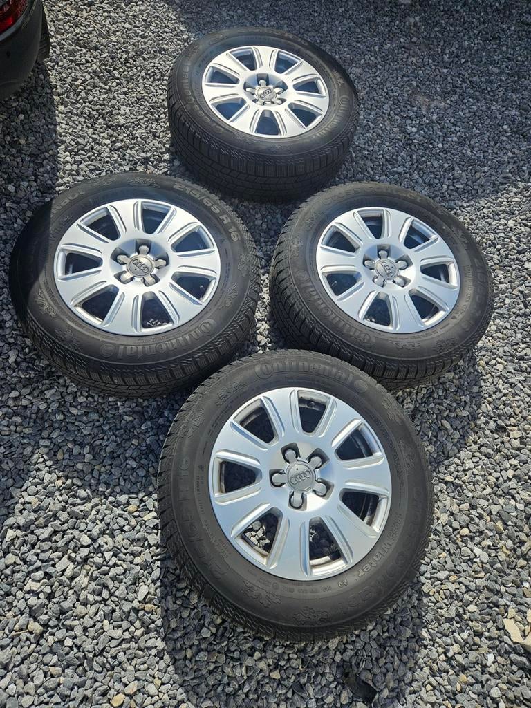 4 Audi q3  jantes  215 65  16  m+s, 16 pouces, Jante(s), Pneus hiver, 215 mm