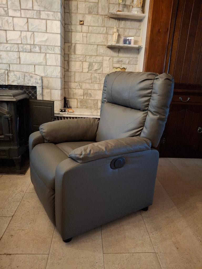 Elektrisch verstelbaar fauteuil., Maison & Meubles, Bureaux, Neuf, 95 cm, 77 cm, Électrique