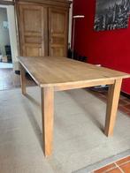 Table en chêne a vendre, Ophalen, Eikenhout, 200 cm of meer, 50 tot 100 cm