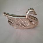 Zwaan brievenhouder of servethouder. In zilverkleurig metaal, Antiek en Kunst, Ophalen of Verzenden