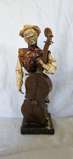 Mexicaanse muzikant - beeldje in Papier-maché, Verzamelen, Ophalen of Verzenden