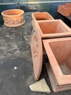Diverse echte oude italiaanse terracotta, Tuin en Terras, Ophalen, Zo goed als nieuw, Steen