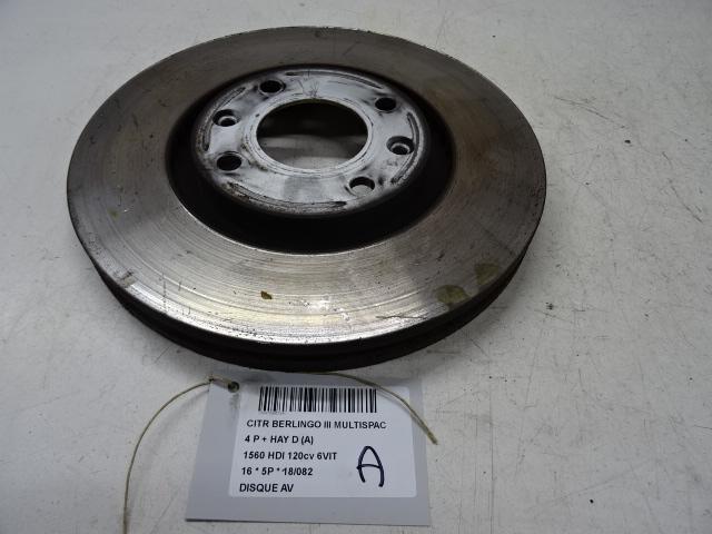 FREIN DISQUE AVANT Citroën Berlingo Cinqspace, Multispace, Autos : Pièces & Accessoires, Freins & Transmission, Citroën, Utilisé