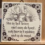20 Hollandse tegels met spreuk. leuk cadeautje voor iedereen, Antiek en Kunst, Ophalen of Verzenden