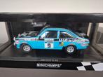 Ford escort rs1800 minichamps 1/18, Hobby en Vrije tijd, Ophalen, Zo goed als nieuw, Auto, MiniChamps
