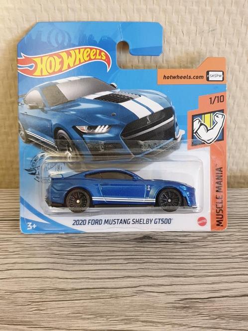 1:64 Mattel Hot Wheels 2020 Ford Mustang Shelby GT500, Hobby & Loisirs créatifs, Voitures miniatures | Échelles Autre, Neuf, Voiture