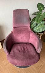 Draaifauteuil(s), Huis en Inrichting, Fauteuils, Ophalen, Gebruikt, Stof, 75 tot 100 cm