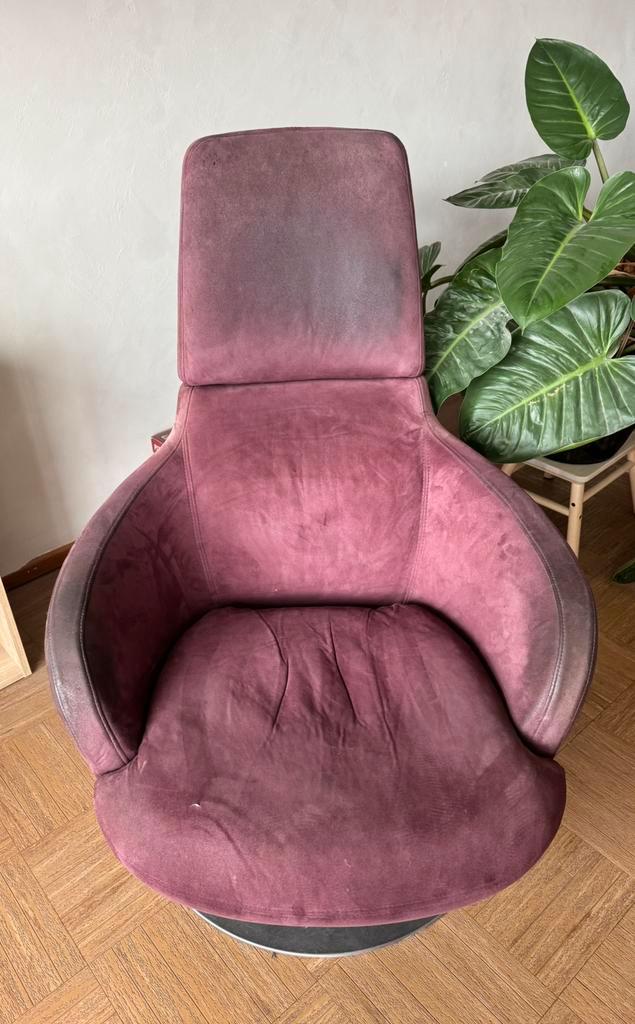 Draaifauteuil(s), Huis en Inrichting, Fauteuils, Gebruikt, Stof, 75 tot 100 cm, Ophalen