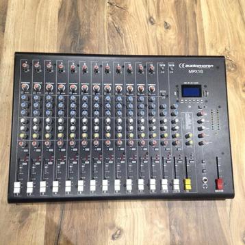 Audiophony MPX16 16-kanaals live mengpaneel ALS NIEUW €380 beschikbaar voor biedingen