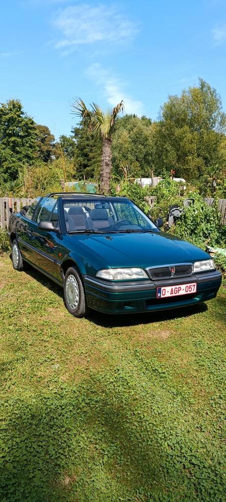 Rover 214i cabrio 1995 (oldtimer), Auto's, Rover, Bedrijf, Alarm, Centrale vergrendeling, Metaalkleur, Open dak, Radio, Verwarmde buitenspiegels