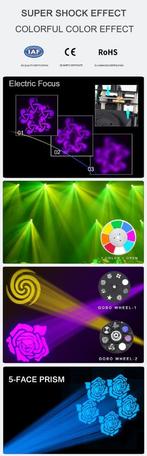 Nieuwe FIRST CLASS Led Beam Spot Wash 300W Moving Head 3 in, Muziek en Instrumenten, Licht en Laser, Ophalen of Verzenden, Nieuw