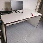 Bureau avec 2 tiroirs, Maison & Meubles, Bureaux, Utilisé, Enlèvement ou Envoi, Bureau