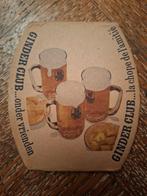 Oud bierviltje Ginder Ale brouwerij Martinas Merchtem, Ophalen of Verzenden, Zo goed als nieuw
