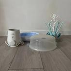 Setje van flessenverwarmer + sterilisator + flessendroogrek, Enlèvement, Comme neuf, Autres types