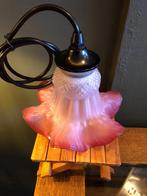 Prachtig Hanglampje met rokkapje Gebruiksklaar in Roze/Lila, Enlèvement ou Envoi