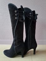 Dames laarzen zwarte daim maat 37, Kleding | Dames, Hoge laarzen, Zwart, Zo goed als nieuw, Ophalen